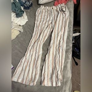 striped pants